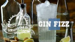 Gin Fizz  Cocktailrezept amp Tipps zur Zubereitung von GINspirationde [upl. by Hymen]