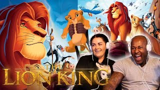 The Lion King 1994  MOVIE REACTION  HIS FIRST TIME WATCHING [upl. by Annayr142]