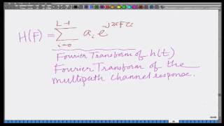 Lecture 23 Coherence Bandwidth of Wireless Channel [upl. by Chalmers]