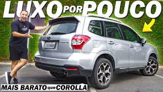 UM SUV 4x4 BARATO e ESQUECIDO MELHOR que TUCSON e CRV 😱 Subaru Forester S [upl. by Ycnej]