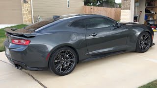 2018 Camaro ZL1 AWE Touring Exhaust [upl. by Llednor]