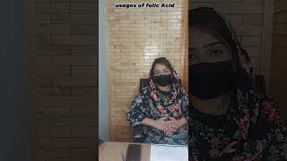 Usages Of Folic Acid  فولک ایسڈ کا استعمال Dr Fareeha [upl. by Ilram]