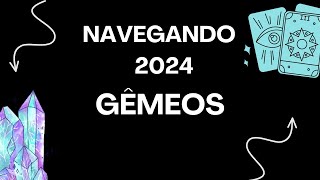 💫 GÊMEOS  NAVEGANDO 2024  Tarot e Oráculo 💫 [upl. by Acino]