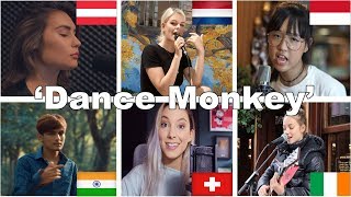 Who Sang it Better Dance Monkey Netherlands India Ireland Austria Switzerland Indonesia [upl. by Vincenty467]