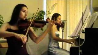 Canon In D  Pachelbel  Piano And Violin [upl. by Neahs]