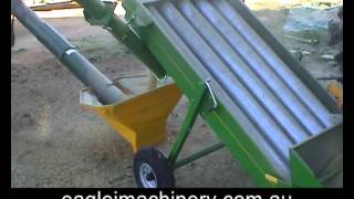 EagleiMachinery Kwik Kleen Grain Cleaner [upl. by Clementas]