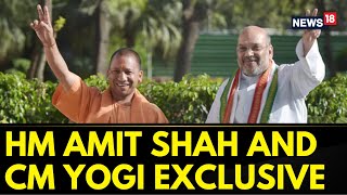 Exclusive Interview With Yogi Adityanath And Amit Shah  Lok Sabha Election  English News  News18 [upl. by Joiner]