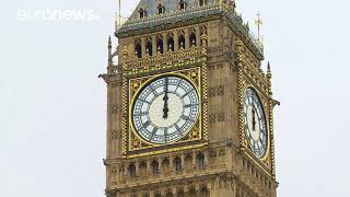 El Big Ben de Londres da sus últimas campanadas [upl. by Orabla]