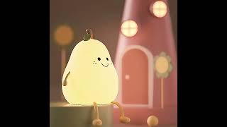 pear silicone night light [upl. by Annahsirhc]