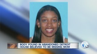 Body found in abandoned Detroit home believed to be missing mom [upl. by Juley]