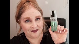 ELF POWER GRIP DEWY SETTING SPRAY  FEARLESS MAKEUP REVIEW [upl. by Kalvn932]