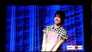 Nobuhiko Okamoto Voice of Rin Okumura at Anime Expo 2012 Opening Ceremony [upl. by Htnicayh]