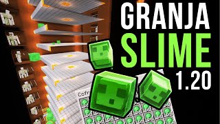 GRANJA de SLIME 120  MINECRAFT JAVA [upl. by Ardehs229]