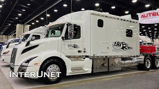 156quot Mega Sleeper Volvo VNL64T300 D13 500 HP 306quot WB 2023 SEMI Truck [upl. by Nuajed339]