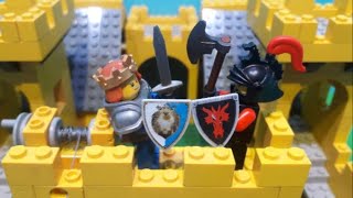 Lego Ritter der angriff auf die Burg Stop Motion deutsch [upl. by Oiramed829]