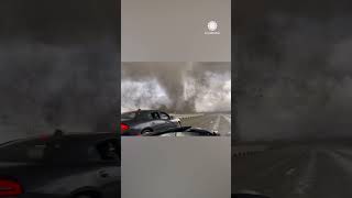 Massive Wedge Tornado Crosses I80 in Nebraska [upl. by Aiciles424]