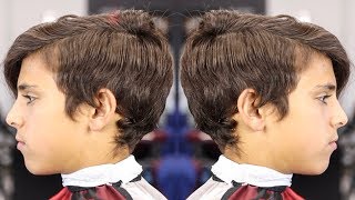 HAIRCUT TUTORIAL TAPER FADE COMBOVER [upl. by Jangro]