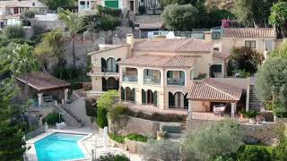 Outstanding villa with stunning views for sale in Pollensa Mallorca [upl. by Jordon629]