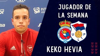 UPLFLASH  🎙Keko Hevia  Jugador de la semana RS Gimnástica  UP Langreo [upl. by Aitropal250]