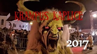 Krampus SHOW Kaplice 16 12 2017  Krampusáci Čerti přes 700 Krampusáků [upl. by Akiemehs]