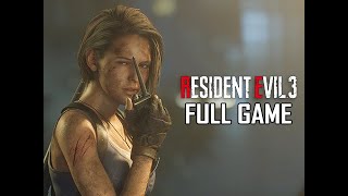 RESIDENT EVIL 3 REMAKE Walkthrough  FULL GAME No Commentary [upl. by Guglielmo]