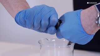 Umwelttechnik  Experiment  Ölabsorption mit Aktivem GeoVerbundstoff [upl. by Danielson493]