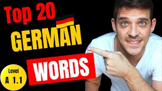 Top 20 German Words You Need To Know  Important Basic German Words [upl. by Adama]