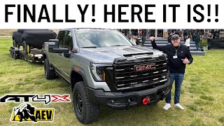 FIRST EVER 2024 GMC SIERRA HD AT4X and AT4X AEV Edition [upl. by Nena57]