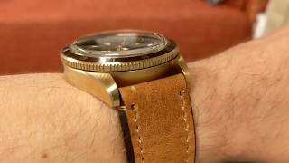 Ingersoll Scovill I05001 Bronze Cased Watch [upl. by Nemra]