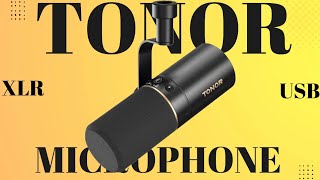 Tonor TD510 XLRUSB Microphone UnboxingDemo [upl. by Atnim395]