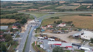 Brza saobraćajnica od E75Mala KrsnaPožarevacVeliko GradišteGolubac [upl. by Nylrebmik]