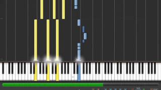 How To Play Metallica  For Whom The Bell Tolls Piano  Synthesia [upl. by Ikkir]