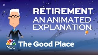 The Good Place  Retirement An Animated Explanation Digital Exclusive [upl. by Susejedesoj335]