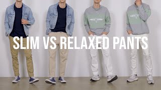 Slim Fit vs Relaxed  Whats The Right Fit For Your Jeans amp Pants [upl. by Haven]