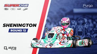 Purgo SuperOne Championship Round 12  LIVE from Shenington AM [upl. by Acinoda]