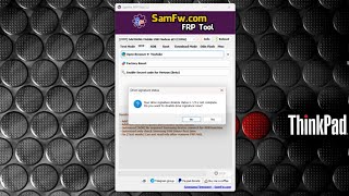 Your drive signature disable status is 13 is not complete SamFw FRP Bypass Tool Error Fix [upl. by Eicaj]