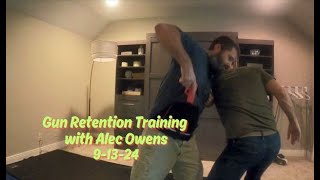 Gun Retention Training Part 1 with Alec Owens  91324 [upl. by Patman749]