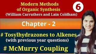 Tosylhydrazones reductionMcmurry reactionMcmurry CouplingReduction by NaBH4Organic Chemistry [upl. by Meluhs511]