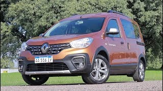 Renault Kangoo 16 Stepway  Test  Matías Antico  TN Autos [upl. by Rhianon]