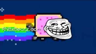 Nyan Cat  Troll Face Version Nyan Troll Cat [upl. by Bannister]