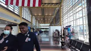 DCA Regan National Airport Walkthrough  January 2024 [upl. by Akino]