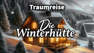 Tiefenentspannt Einschlafen Die Winterhütte in den Bergen  Hypnose Visualisierung [upl. by Aderf]