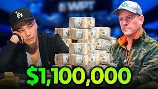 1100000 to First at WPT World Championship FINAL TABLE [upl. by Egarton]