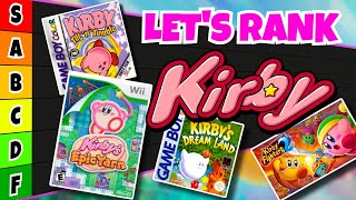 These Games SUCK Lets Rank Every Kirby Game [upl. by Ailongam772]