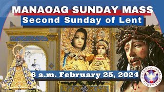 SUNDAY MASS TODAY at OUR LADY OF MANAOAG CHURCH Live 600 AM Feb 25 2024 [upl. by Gerstner]