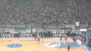 Panathinaikos  Olympiacos 7369 OAKA gate 13 191015 [upl. by Eniamraj693]