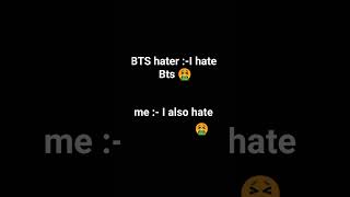 I also hate bts haters btsshorts kpoplover bts army [upl. by Lekim]