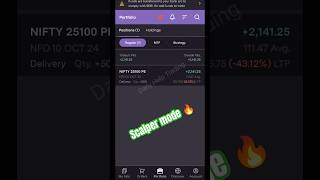 Option Scalping SCALPER ENTRY 🔥🔥shortvideo trading live stockmarketTrading niftytrading [upl. by Jed]