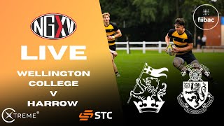 LIVE RUGBY WELLINGTON COLLEGE v HARROW  SCHOOLS RUGBY [upl. by Trautman303]