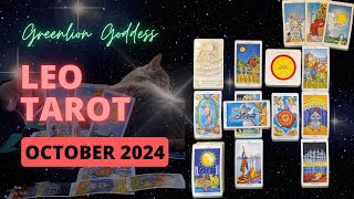 LEO TAROT quotA MYSTERIOUS NEW OPPORTUNITYquot OCTOBER 2024 [upl. by Armilda]